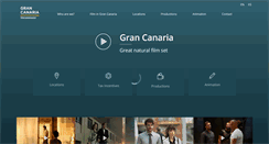 Desktop Screenshot of grancanariafilm.com